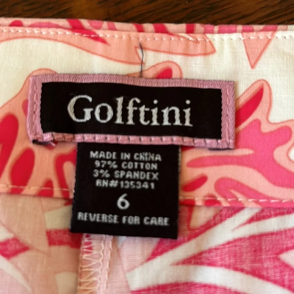 Golftini Rose Skort/skirt. Size 6 - Picture 7 of 9